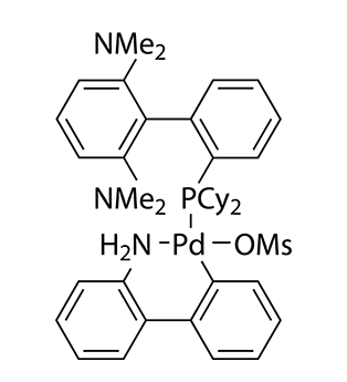 甲磺酸(2-二环己基膦-2’,6’-双(二甲氨基)-1,1’-联苯基)(2’-甲氨-1,1’-联苯-2-基)钯(II) [CPhos Palladacycle Gen. 3]